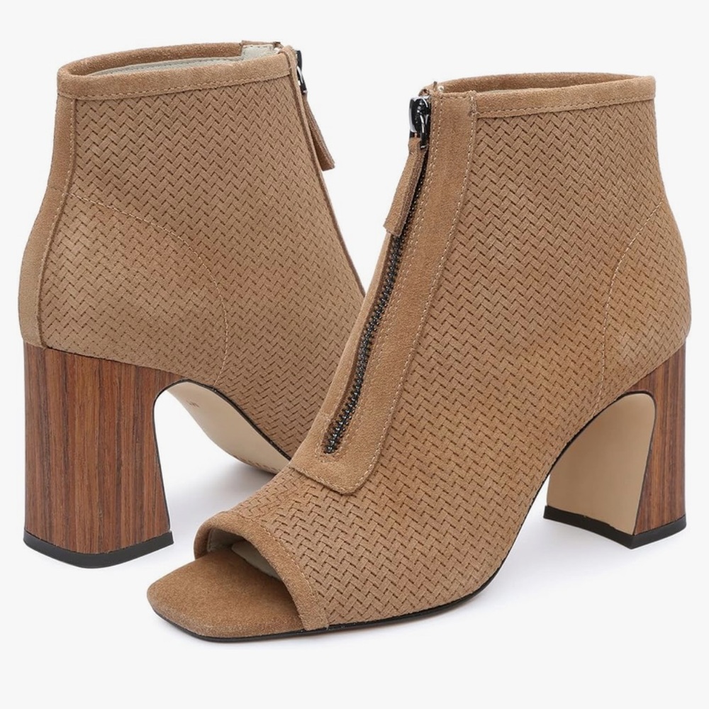 Sanctuary x Zappos Ready Suede Heel Ankle Bootie women size 9